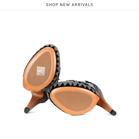 ALAÏA FRINGE ANKLE BOOTS - Picture 4 of 5